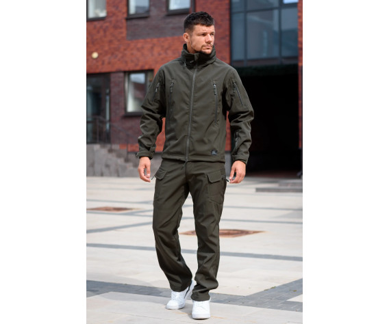 Фото: “Костюм Urban Softshell Taiga Green | Army Stroll”, купить в интернет магазине
