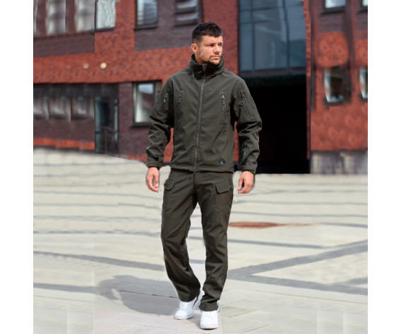 Фото: “Костюм Urban Softshell Taiga Green | Army Stroll”, купить в интернет магазине