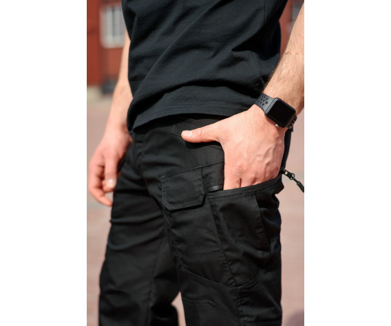 Фото: “Брюки Urban Ripstop Stretch Black | Army Stroll”, купить в интернет магазине