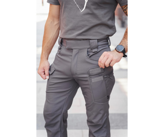 Фото: “Брюки Urban Softshell Grey | Army Stroll”, купить в интернет магазине