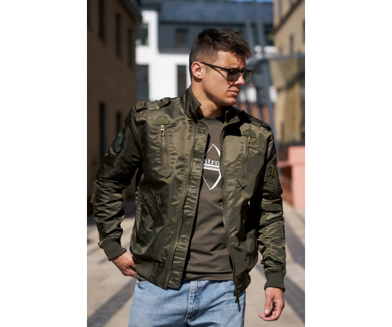 Фото: “Куртка бомбер PE-16 Olive | Army Stroll”, купить в интернет магазине