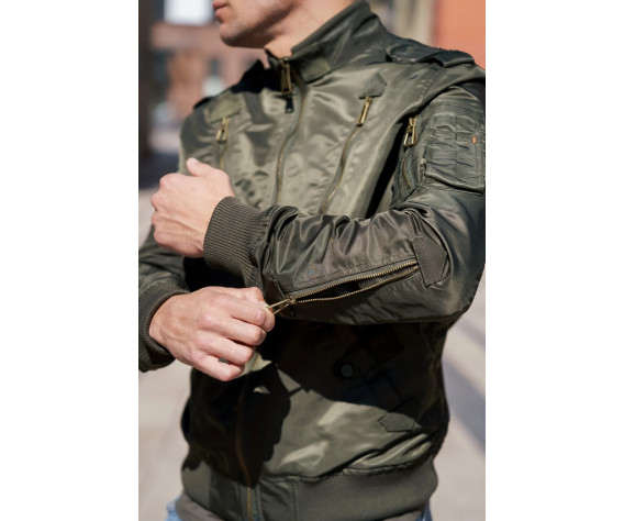 Фото: “Куртка бомбер PE-16 Olive | Army Stroll”, купить в интернет магазине