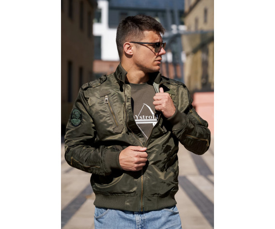 Фото: “Куртка бомбер PE-16 Olive | Army Stroll”, купить в интернет магазине