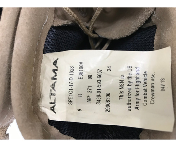 Фото: “Ботинки Belleville 700 Waterproof Gore-Tex® Combat and Flight Boot Black”, купить в интернет магазине