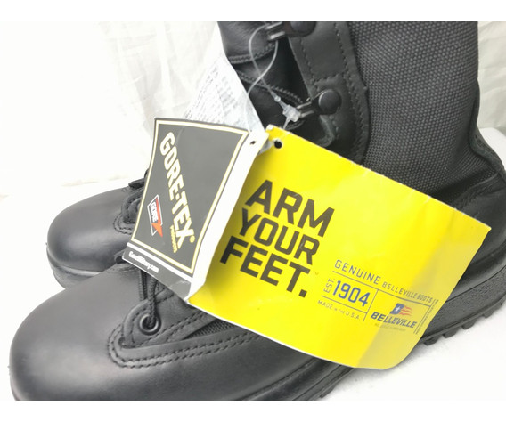 Фото: “Ботинки Belleville 700 Waterproof Gore-Tex® Combat and Flight Boot Black”, купить в интернет магазине