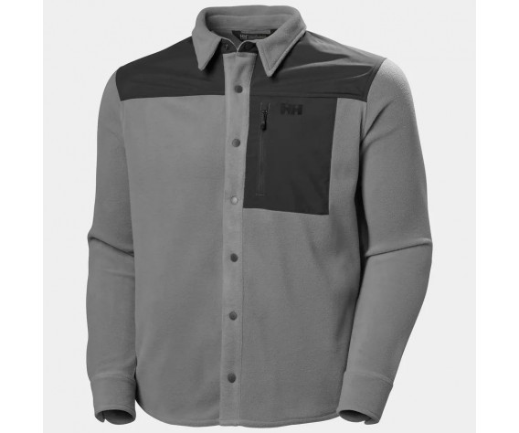 Фото: “Рубашка DAYBREAKER FLEECE HH, цвет Concrete”, купить в интернет магазине