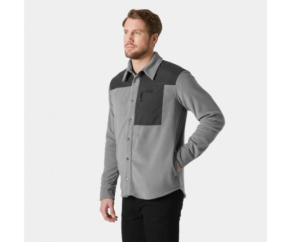 Фото: “Рубашка DAYBREAKER FLEECE HH, цвет Concrete”, купить в интернет магазине
