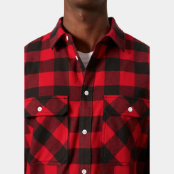 Превью товара: “Рубашка LOKKA ORGANIC FLANNEL HH, цвет Red Buffalo”, купить в интернет магазине