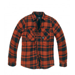 Превью товара: “Куртка-рубашка DARWIN Vintage, цвет Orange Check”, купить в интернет магазине