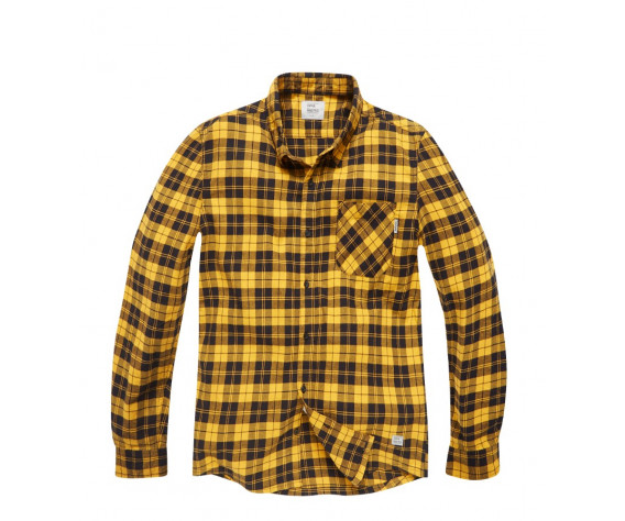 Фото: “Рубашка Riley Vintage, цвет Yellow Check”, купить в интернет магазине