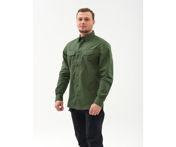 Фото: “Рубашка DEFENDER MK2 Long Sleeve Helikon, цвет Olive Green”, купить в интернет магазине