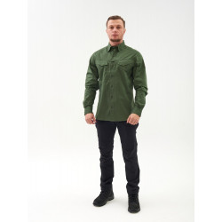 Фото: “Рубашка DEFENDER MK2 Long Sleeve Helikon, цвет Olive Green”