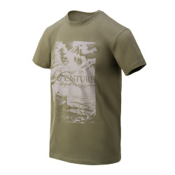 Превью товара: “Футболка Adventure Is Out There Helikon-Tex, цвет Olive Green”, купить в интернет магазине