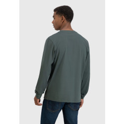 Превью товара: “Лонгслив Grant pocket Vintage, цвет Grey/Green”, купить в интернет магазине