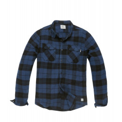 Превью товара: “Рубашка Sem Flannel Vintage, цвет Kobalt Check”, купить в интернет магазине
