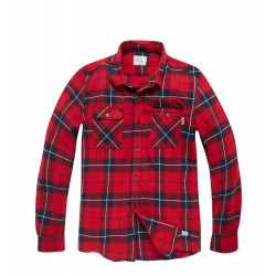 Превью товара: “Рубашка Sem Flannel Vintage, цвет Red Check”, купить в интернет магазине
