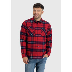 Фото: “Рубашка Sem Flannel Vintage, цвет Red Check”, купить в интернет магазине