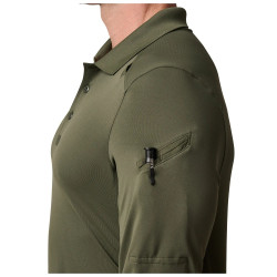 Превью товара: “Поло Helios Long Sleeve 5.11 Tactical, цвет TDU Green”, купить в интернет магазине