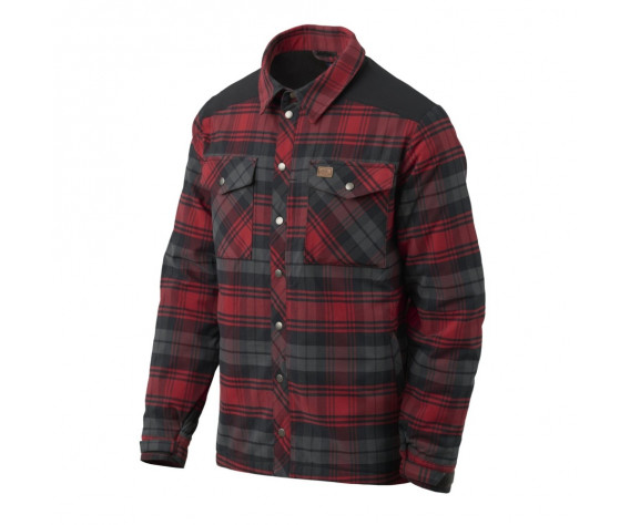 Фото: “Рубашка Winter Warden Helikon, цвет Slate Crimson Plaid”, купить в интернет магазине