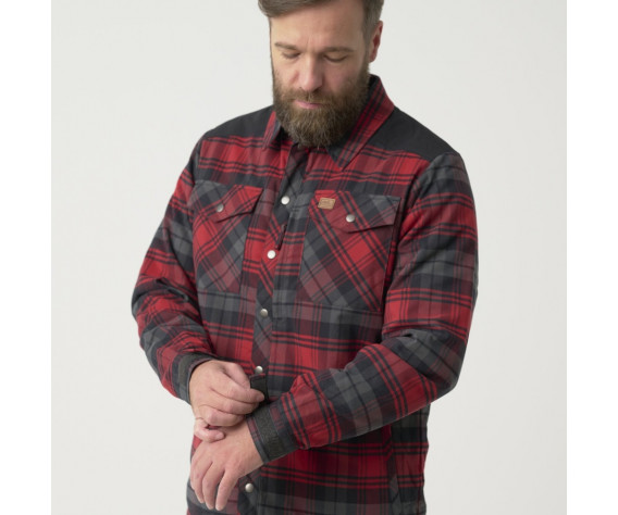 Фото: “Рубашка Winter Warden Helikon, цвет Slate Crimson Plaid”, купить в интернет магазине
