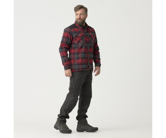 Фото: “Рубашка Winter Warden Helikon, цвет Slate Crimson Plaid”, купить в интернет магазине