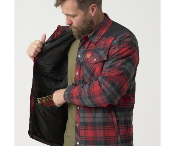Фото: “Рубашка Winter Warden Helikon, цвет Slate Crimson Plaid”, купить в интернет магазине