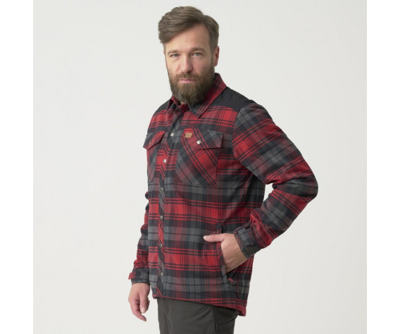 Фото: “Рубашка Winter Warden Helikon, цвет Slate Crimson Plaid”, купить в интернет магазине