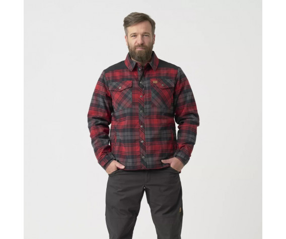 Фото: “Рубашка Winter Warden Helikon, цвет Slate Crimson Plaid”, купить в интернет магазине