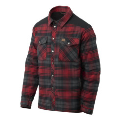Фото: “Рубашка Winter Warden Helikon, цвет Slate Crimson Plaid”
