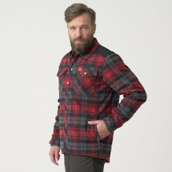 Фото: “Рубашка Winter Warden Helikon, цвет Slate Crimson Plaid”
