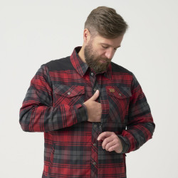 Фото: “Рубашка Winter Warden Helikon, цвет Slate Crimson Plaid”