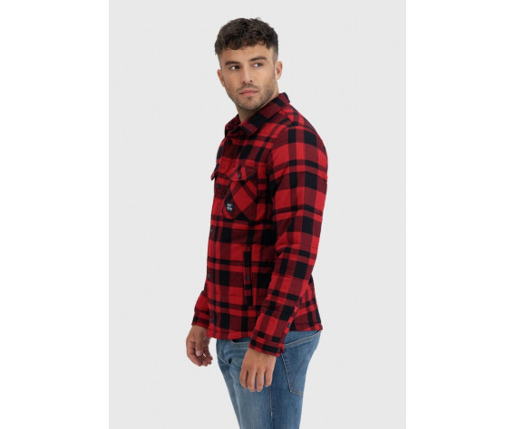 Фото: “Рубашка Square + Padded Vintage, цвет Red Check”, купить в интернет магазине
