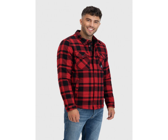 Фото: “Рубашка Square + Padded Vintage, цвет Red Check”, купить в интернет магазине