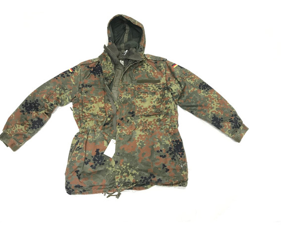 Фото: “Парка в расцветке флектарн с пятью карманами”, купить в интернет магазине