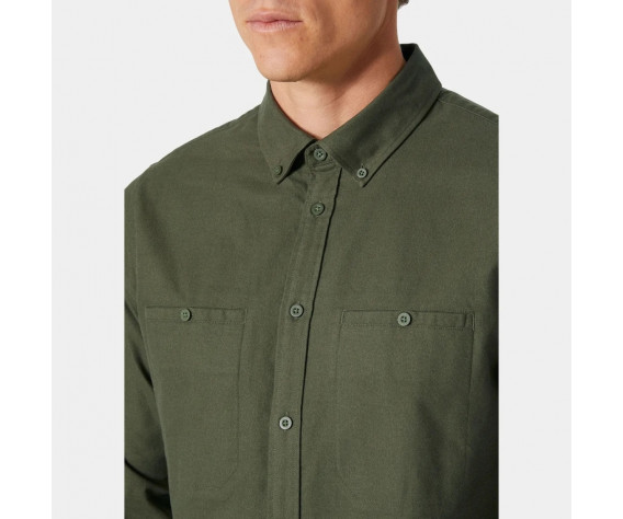 Фото: “Рубашка F2F COTTON FLANNEL HH, цвет Utility Green”, купить в интернет магазине