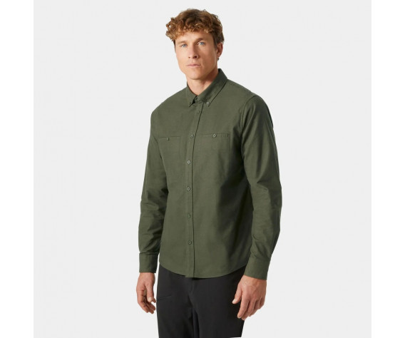 Фото: “Рубашка F2F COTTON FLANNEL HH, цвет Utility Green”, купить в интернет магазине