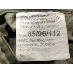 Фото: “Брюки MTP армии Великобритании Тrousers Combat Temperate / Warm Weather”