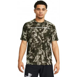 Фото: “Футболка Tech ABC Camo Under Armour, цвет Green”, купить в интернет магазине