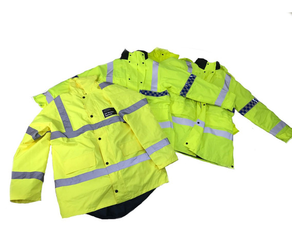 Фото: “Водонепроницаемая светоотражающая куртка Police. Великобритания, оригинал.”, купить в интернет магазине