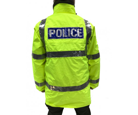 Фото: “Водонепроницаемая светоотражающая куртка Police. Великобритания, оригинал.”, купить в интернет магазине