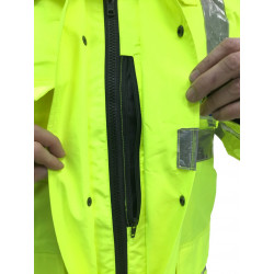 Фото: “Водонепроницаемая светоотражающая куртка Police. Великобритания, оригинал.”