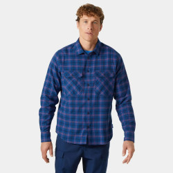 Фото: “Рубашка LOKKA ORGANIC FLANNEL HH, цвет Ocean Class”, купить в интернет магазине