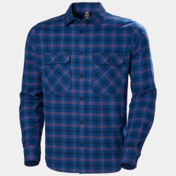 Фото: “Рубашка LOKKA ORGANIC FLANNEL HH, цвет Ocean Class”