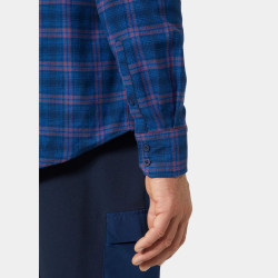 Фото: “Рубашка LOKKA ORGANIC FLANNEL HH, цвет Ocean Class”