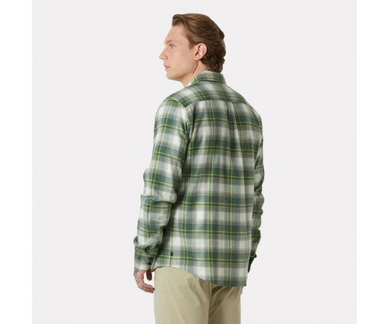 Фото: “Рубашка LOKKA ORGANIC FLANNEL HH, цвет Jungle Green”, купить в интернет магазине