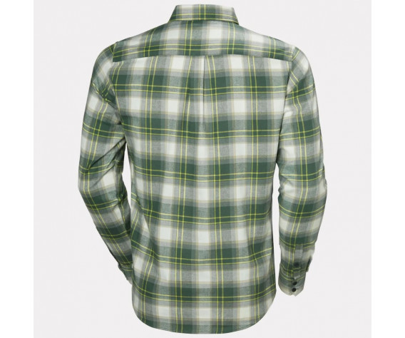 Фото: “Рубашка LOKKA ORGANIC FLANNEL HH, цвет Jungle Green”, купить в интернет магазине
