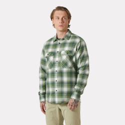 Фото: “Рубашка LOKKA ORGANIC FLANNEL HH, цвет Jungle Green”, купить в интернет магазине