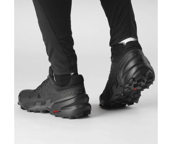 Фото: “Кроссовки Speedcross 6 Salomon, цвет Black/Phantom”, купить в интернет магазине
