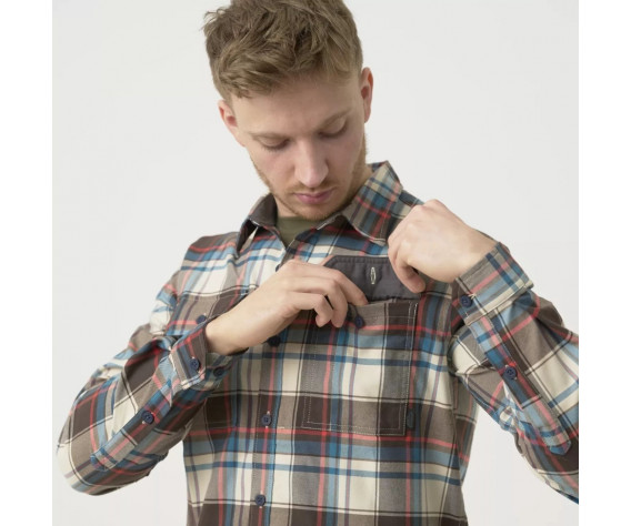Фото: “Рубашка Greyman NS Helikon, цвет Foggy Meadow Plaid”, купить в интернет магазине