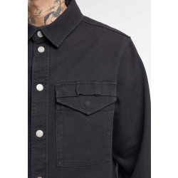 Фото: “Рубашка Heavy Twill Brandit, цвет Black”